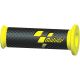 MotoGP Premium Race Grips - Black / Yellow