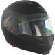 GSB G-339 Adult Flip Road Helmet - Plain Black Matt