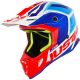 Just1 J38 MX Helmet Blade - Blue/Red/White